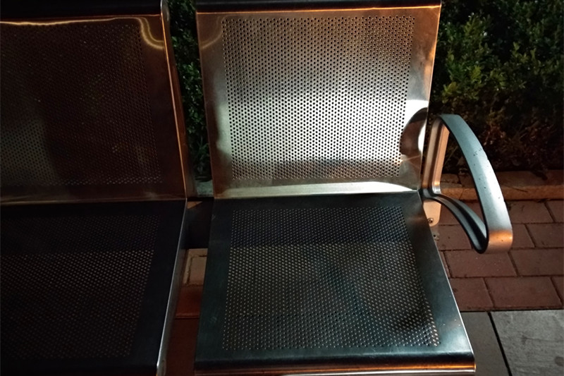 冲孔座椅 不锈钢圆孔网