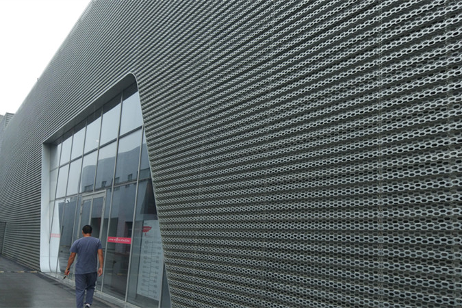 外墙铝板冲孔板 装饰冲孔网